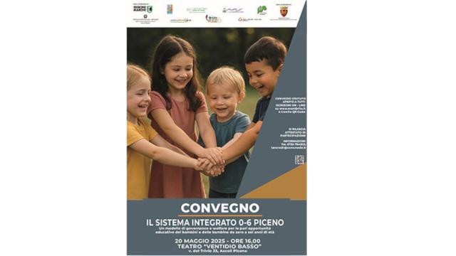 Al Teatro Ventidio Basso di Ascoli convegno gratuito ''Il sistema integrato 0-6 piceno''