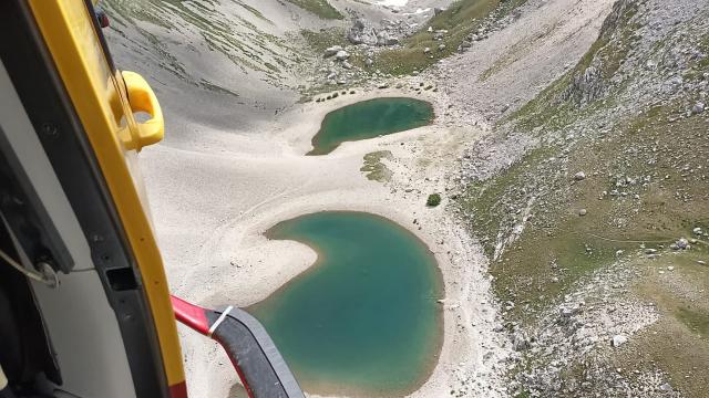 Difficile intervento del Soccorso Alpino. Tratto in salvo uomo precipitato in arrampicata nella valle del Lago di Pilato
