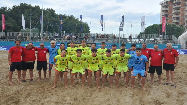 Coppa Italia Under 20 beach soccer, l'Happy Car Samb batte 5-2 Lamezia e vola in semifinale