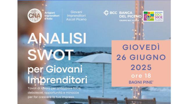 Cna Picena, giovani imprenditori a Cupra Marittima per un workshop sul futuro delle imprese locali