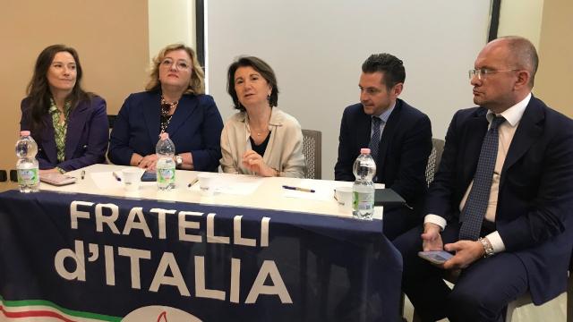 Ascoli Piceno, visita in città del ministro Roccella: ''Favorire la natalità per combattere lo spopolamento''