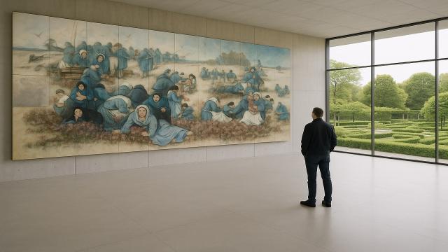 Ritrovato un murale perduto di Mario Lupo: il video virale che riaccende i riflettori sull’artista sambenedettese