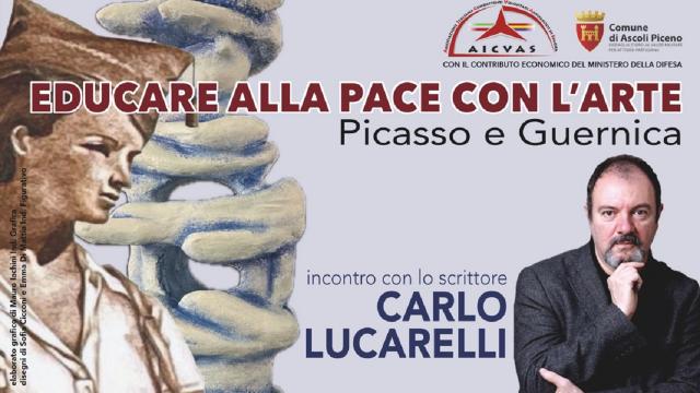 Ascoli Piceno, Carlo Lucarelli ospite speciale per una serie di iniziative legate alla pace