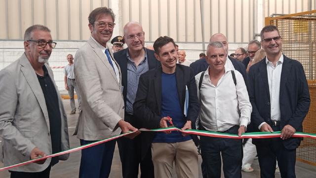 Ascoli, rinasce l'ex sito OCMA. Presentato il nuovo impianto fotovoltaico OSI e di recupero R4