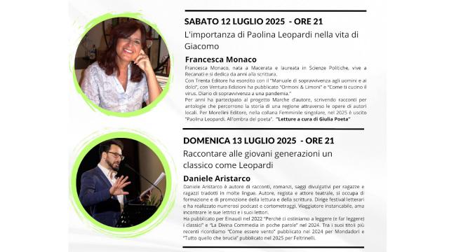 ''Caffè filosofico'' a Castorano: due serate con Francesca Monaco e Daniele Aristarco
