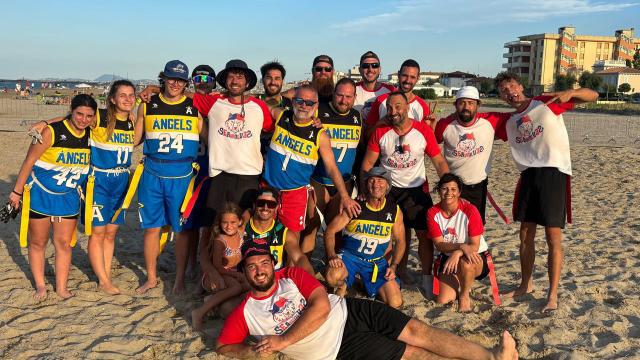 Agli X Masters di Senigallia, sulla sabbia prima vittoria per i San Benedetto Seawolves