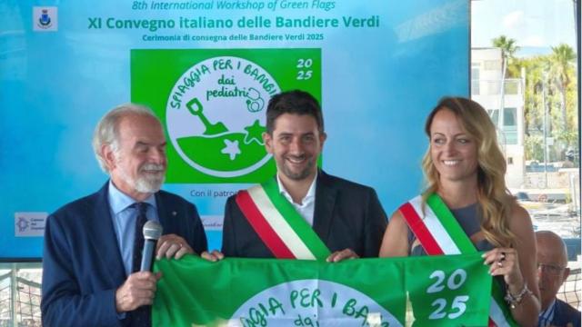 San Benedetto è ''bandiera verde'' anche nel 2025: cerimonia di conferimento al porto turistico di San Salvo di Chieti