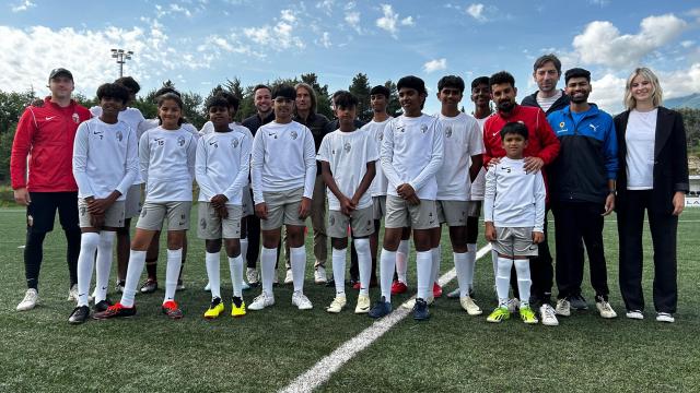 Ascoli Calcio e Sporthood: calciatori indiani in città per lo scambio sportivo e culturale