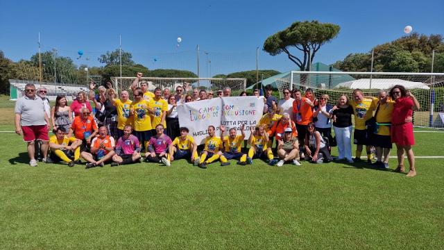 ''Facciamo goal alla Disabilità'' della Polisportiva Borgo Solestà brilla alle fasi finali del Campionato nazionale
