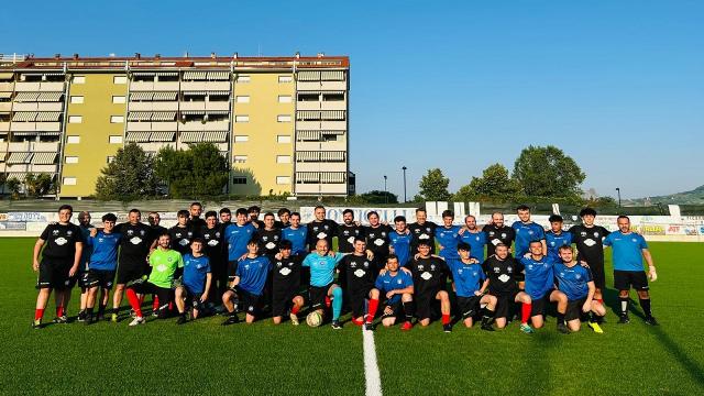 Gli arbitri di Ascoli e San Benedetto si sfidano in una partita al Velodromo di Monticelli