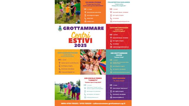 Grottammare, parte l'estate a misura di bambino: sette proposte di centri estivi
