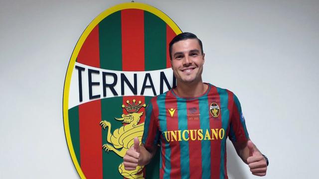 Ternana, attacco rinforzato con l'arrivo dal Genoa dell'ex centravanti dell'Ascoli Favilli
