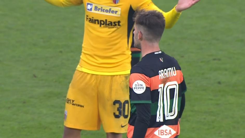 Venezia-Ascoli 2-1, Aramu: “Rovesciata d'istinto”. Fiordilino: “Abbiamo fatto una grande partita”