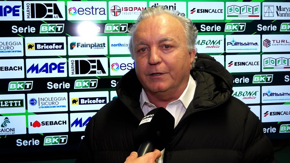 Ascoli-Modena 0-0, la voce di Pulcinelli in zona mista post gara
