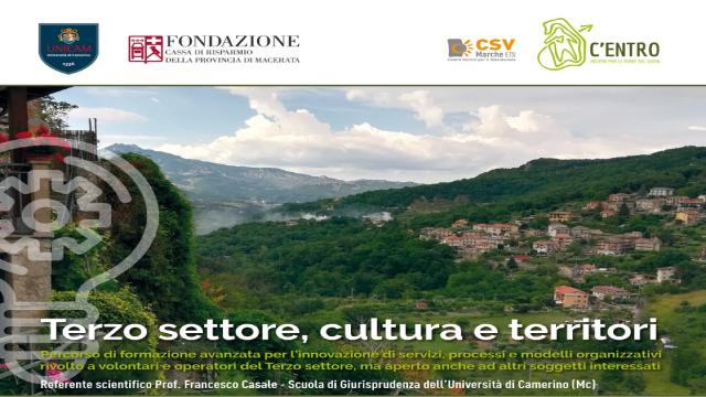 Ascoli Piceno, terzo settore, cultura e territori: corso di formazione gratuito per operatori e volontari