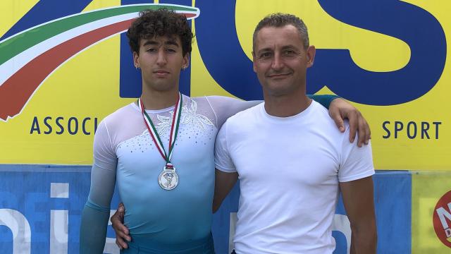 Pattinaggio artistico: Kevin Bovara d’argento nella massima categoria al Trofeo Internazionale di Misano
