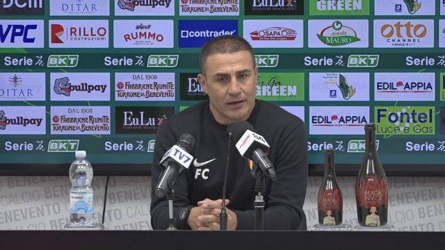 Benevento-Genoa 1-2, voci Cannavaro (“Ci viene spesso il braccino”) e Gilardino (“Abbiamo saputo soffrire”)