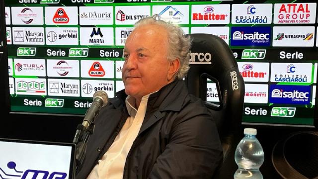 Ascoli-Cosenza 0-1, Pulcinelli: ''Non siamo riusciti a buttarla dentro. Record spettatori segnale tangibile''