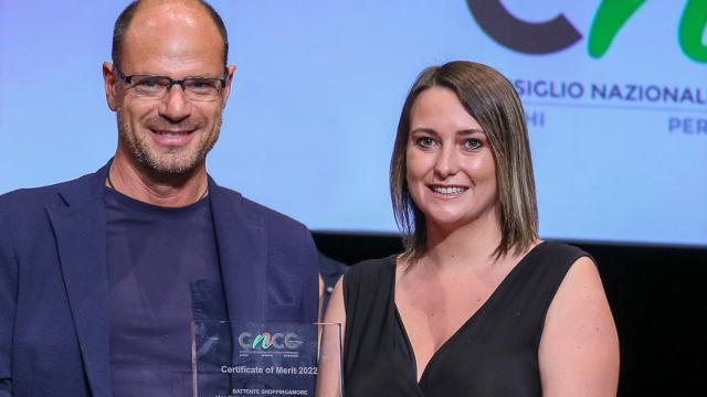 Il Centro Commerciale 'Battente Shoppin&More' premiato ai CNCC Marketing Awards 2022