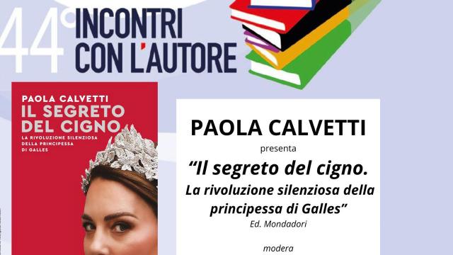 San Benedetto del Tronto, rassegna Incontri con l’Autore ospita Paola Calvetti e suo nuovo libro 'Il segreto del cigno'