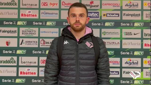 Ascoli-Palermo 1-2, Corini: “Vittoria meritata dopo la paura per il volo