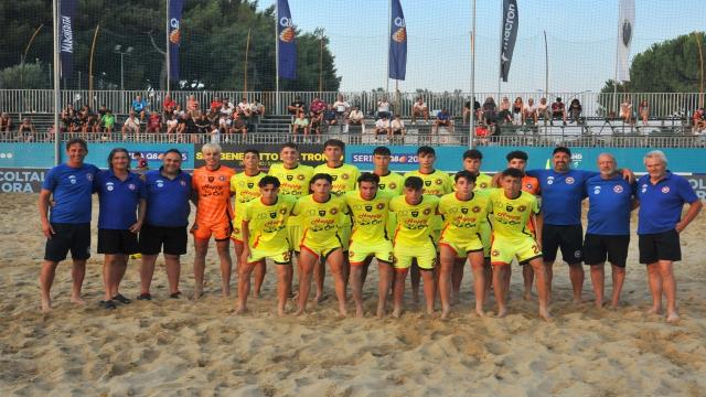 Coppa Italia Under 20 beach soccer, Happy Car Samb sconfitta 5-1 da Pisa in semifinale