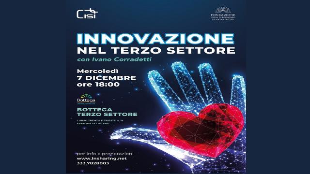 Ascoli: innovazione nel Terzo Setttore, nuove frontiere per progettare il sociale