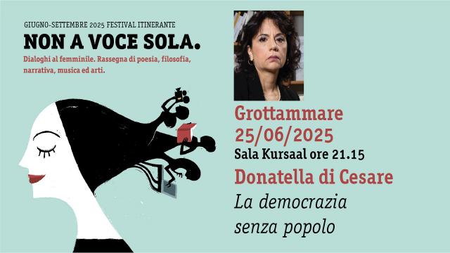 Grottammare: sala Kursaal, appuntamento con la rassegna ''Non a voce sola''