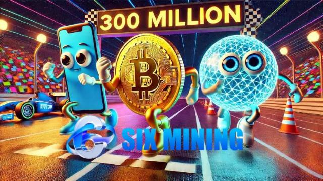 Use SIX MINING cloud mining service to easily earn $7500 per day ; accessible worldwide