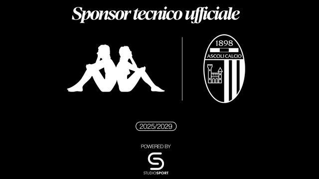 Ascoli Calcio, nuovo sponsor tecnico: dalla stagione sportiva 2025/2026 partnership con Kappa®