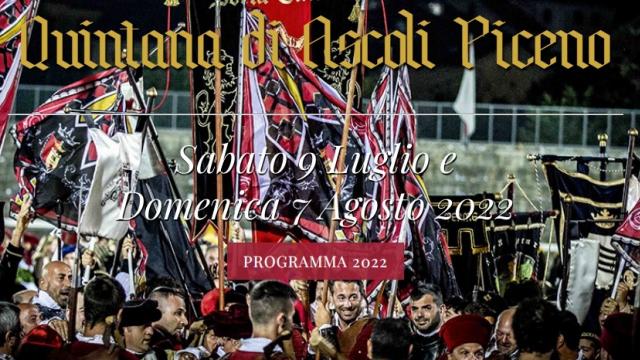 Quintana di Ascoli, ecco le date centrali dell'edizione 2022. La rievocazione è pronta a ripartire