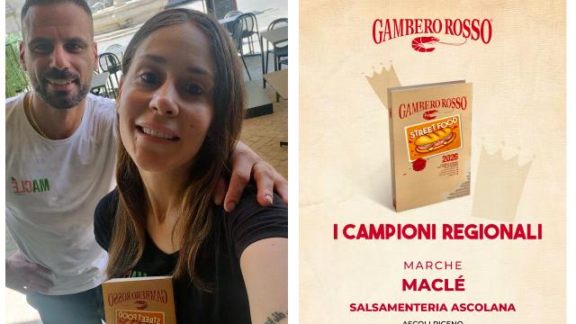 La Salsamenteria Maclè di Ascoli Piceno è campione regionale della guida Street Food del Gambero Rosso