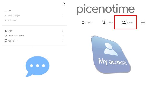 Picenotime.it, possibilità di registrazione utenti per commentare news e servizi