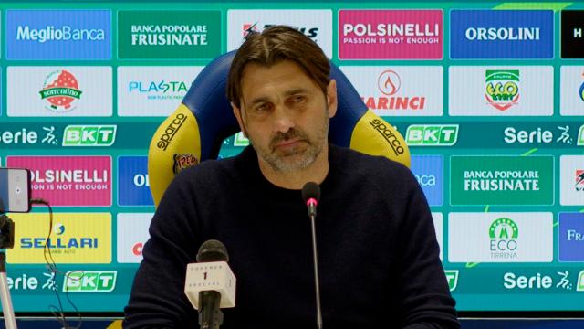 Frosinone-Cosenza 0-1, voci Grosso (“Ci siamo sbilanciati nel finale”) e Viali (“Abbiamo giocato con coraggio”)