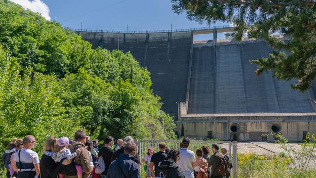 Open day in diga: grande successo dell'iniziativa. Ultimo week-end organizzato dal Consorzio di Bonifica delle Marche