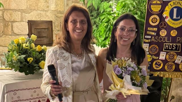 Ascoli Piceno, avvicendamento alla presidenza del Lions Club Host. Pantaloni: ''Un percorso intenso e ricco di impegno''