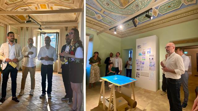 Montalto delle Marche, mostra dell'artista Anna Budkova nell'ambito del progetto ''Residenze''