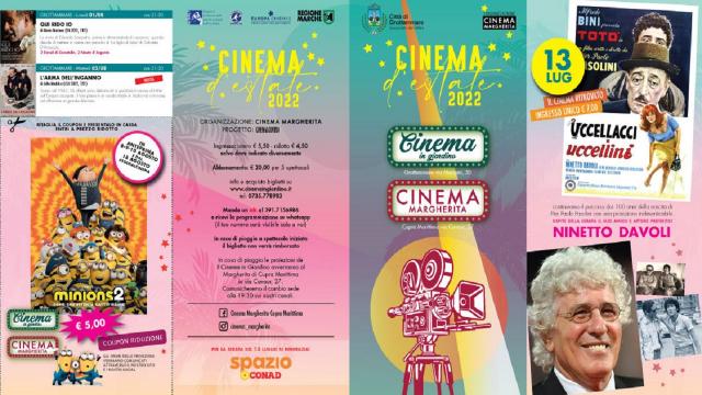 Grottammare: ''XIII Cinema in Giardino'', parte l’edizione 2022
