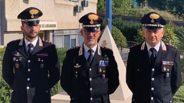 Carabinieri Ascoli, presentati i nuovi ufficiali ai vertici del Reparto Operativo e della Compagnia 