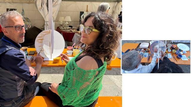 ''CeramicAscoli'': il saper fare CNA Picena brilla in Piazza del Popolo con esposizioni e performance artistiche