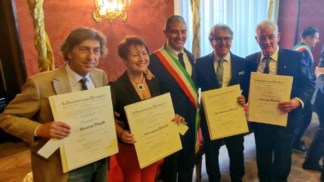 Cavalieri dell’Ordine ''Al Merito della Repubblica Italiana'', ecco i quattro grottammaresi insigniti