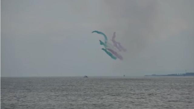 Air Show 2023, lo spettacolo delle Frecce Tricolori incanta il lungomare di San Benedetto del Tronto