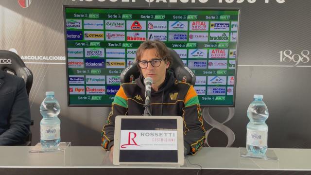 Ascoli-Venezia 0-1, la voce di Vanoli in sala stampa post gara