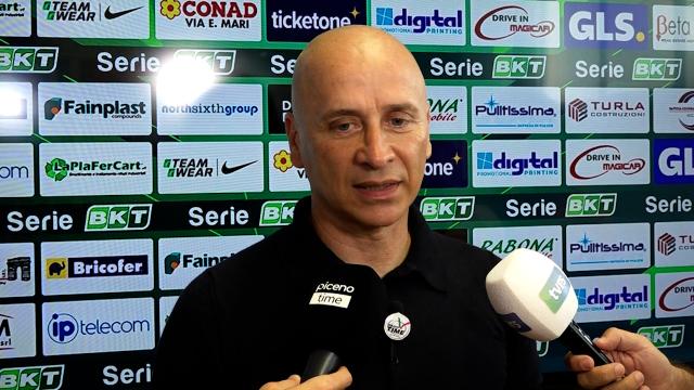 Ascoli-Palermo 0-1, voce Corini in zona mista: “Abbiamo messo qualcosa in più per vincere la gara”