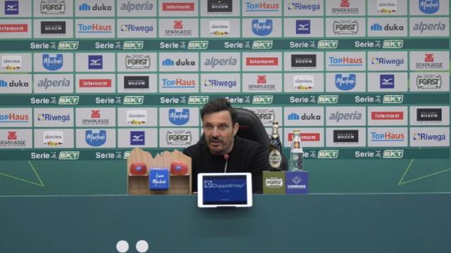 Sudtirol-Spal 2-0, voci Bisoli (“Con merito a -5 dalla seconda”) e Oddo (“Dispiace per i tifosi, ci dobbiamo credere”)