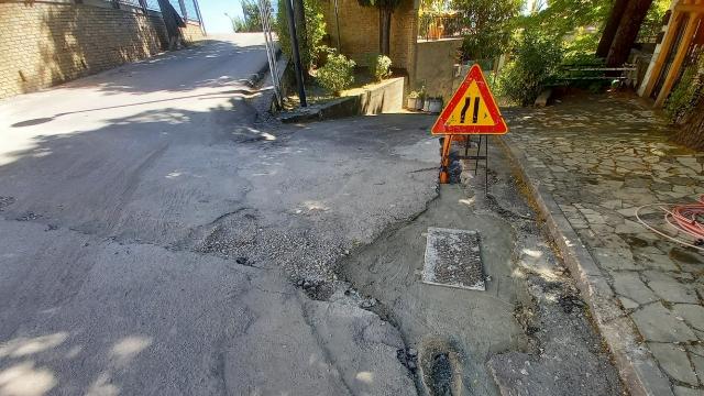 Maltignano, lavori in via Faraone per predisposizione fibra. Intervento ripristino servizio idrico
