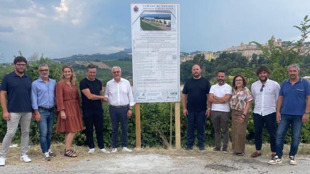 Offida, firmato il contratto con l'ATI per il nuovo Plesso Scolastico ''Ciabattoni''