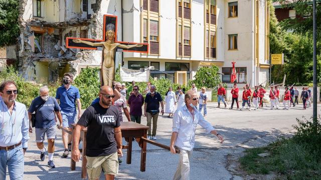 Arquata Potest: ''Celebrazione SS.Salvatore, manteniamo accesi i fari sui luoghi del sisma''