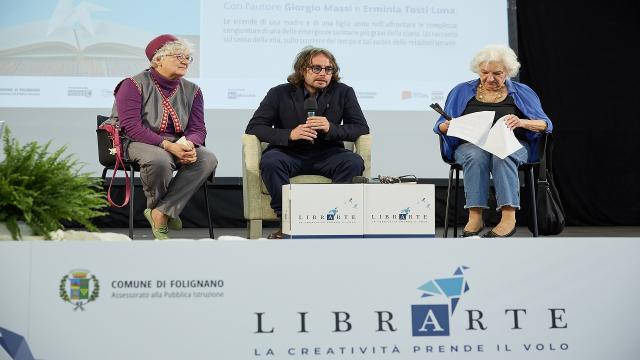 Presentato ''Dram.madre'' di Giorgio Massi al Festival LibrArte a Villa Pigna. Nuovo successo di pubblico e critica 