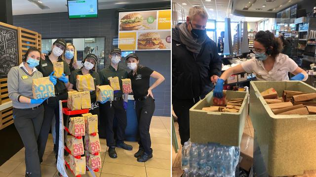 Banco Alimentare Marche: McDonald's dona 50 pasti caldi ogni settimana ad Ascoli e San Benedetto